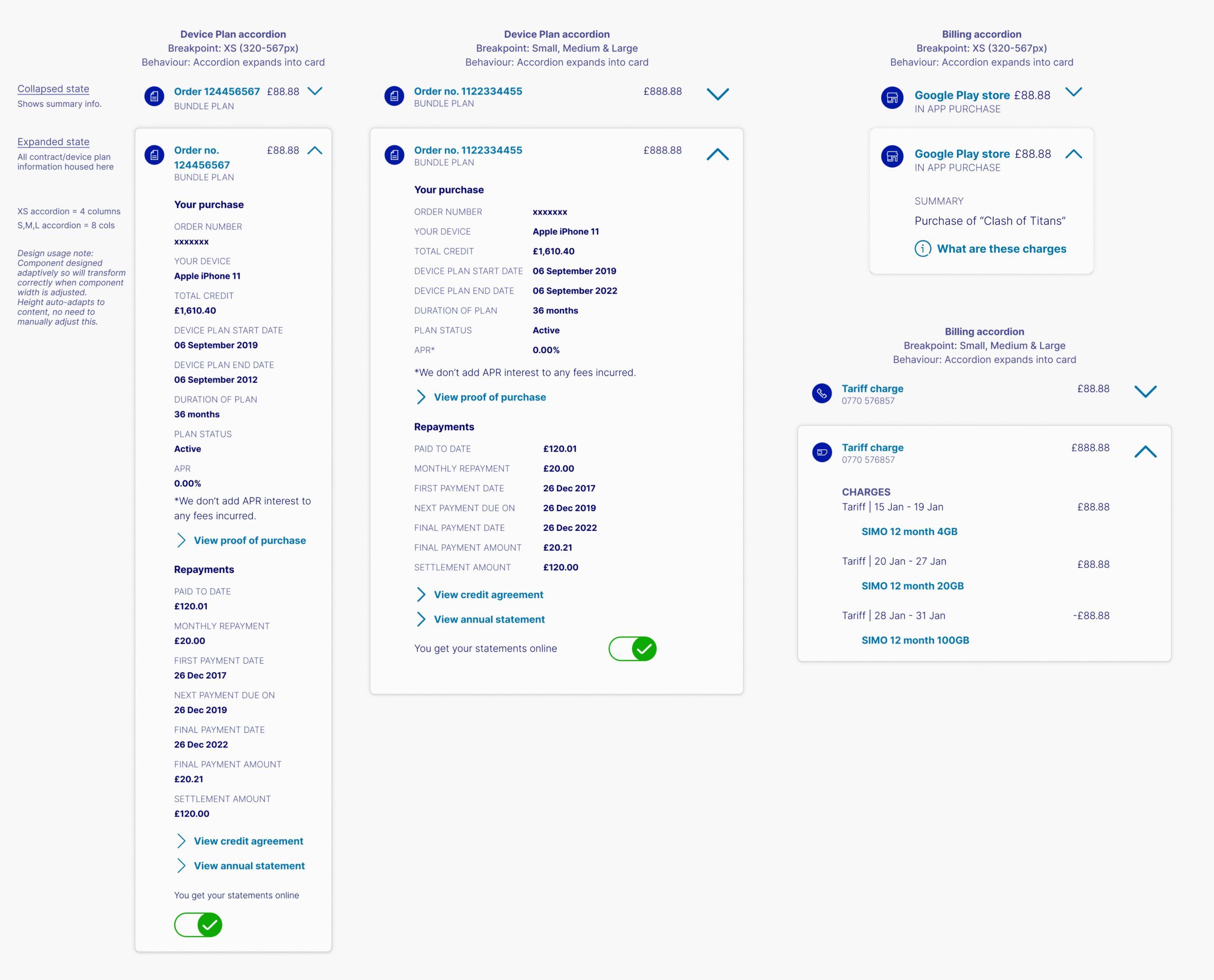 device and billing compressed